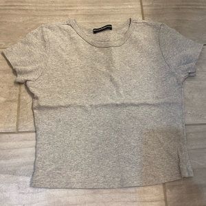 grey brandy melville tee